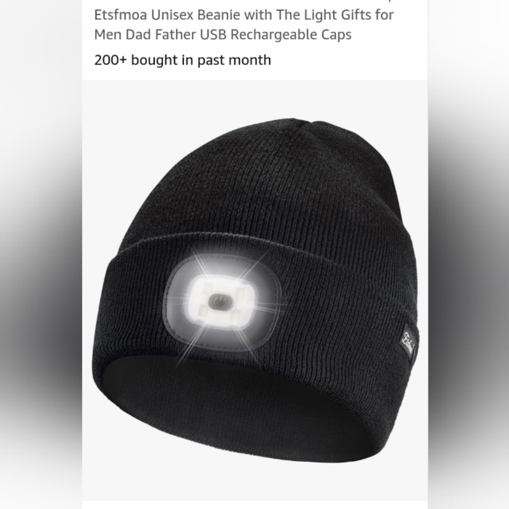 Etsfmoa Unisex Beanie With The Light